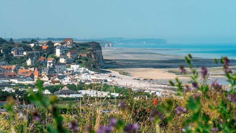 Le Petit Gite De La Roseraie Quiberville Bagian luar foto